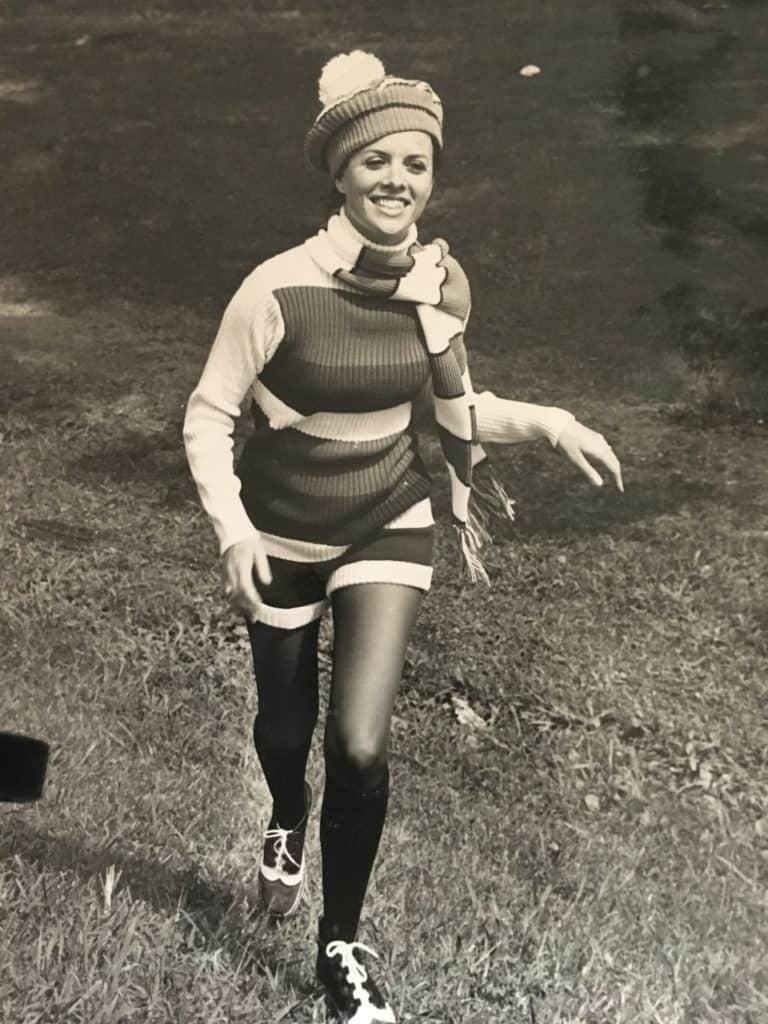 My mother as a model